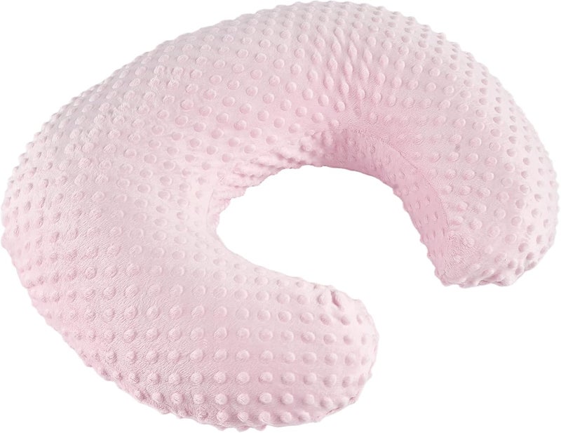 ANHEBEIBEI Nursing Pillow for Bottle and Breastfeeding, Ergonomic Comfort Nursing Essentials for Mom and Baby, Feeding Support Pillow with Removable Cover, Easier and Healthier Nursing (Pink) - Image 5